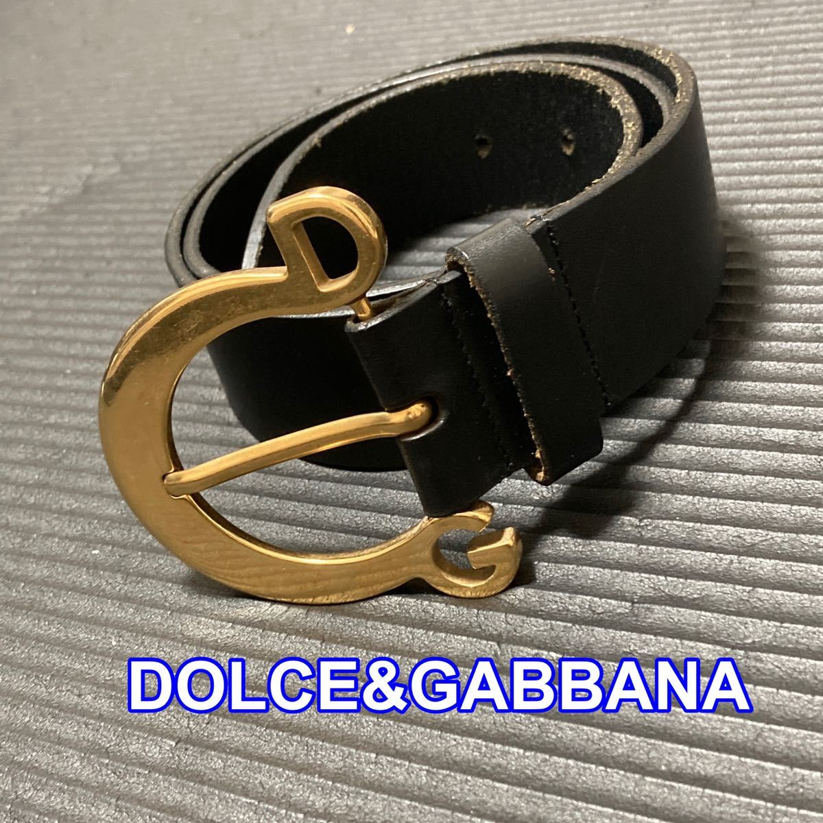 美品DOLCE&GABBANA ロゴベルト 85サイズ ccorca.org
