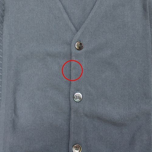 YASHIKI ヤシキ 22SS Unabara Cardigan カーディガン 2 ブルー_画像4