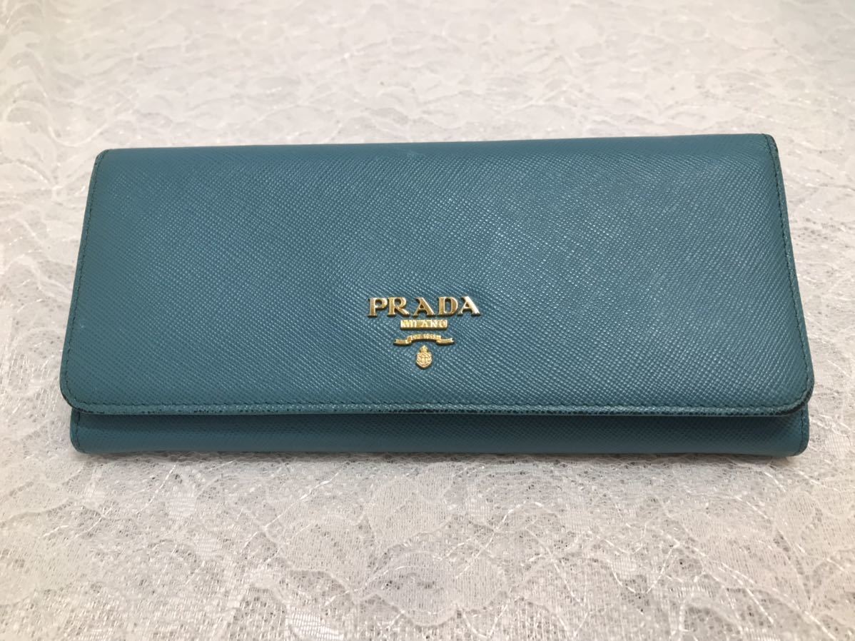 最旬ダウン PRADA 長財布 レザー BLK valentybeauty.com