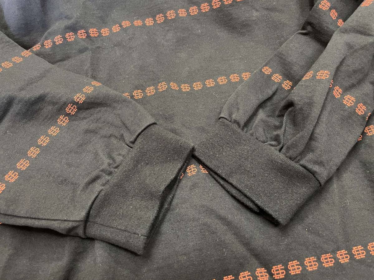 SEESEE/シーシー SEE SEE SUPER BIG LS TEE BORDER BLACK sizeL 販売場所 土日限定 SEE SEE ボーダーTシャツ Tシャツ/カットソー(半袖/袖なし)