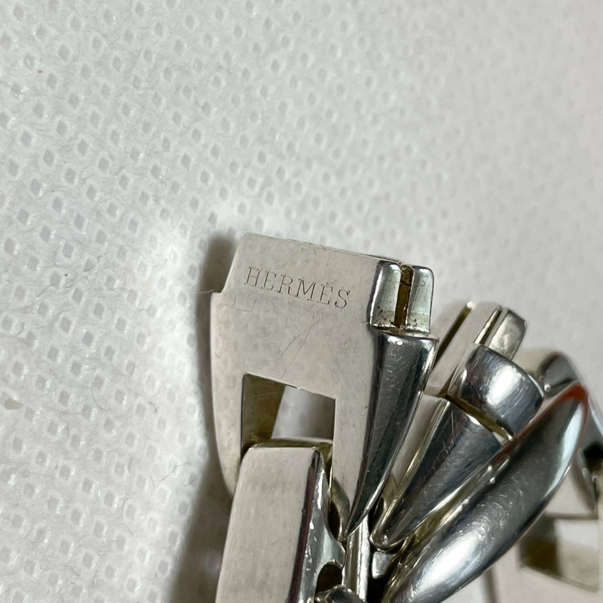 Vintage HERMES TGM Cassiopee カシオペア シルバー Vintage HERMES TGM Cassiopee カシオペア シルバー