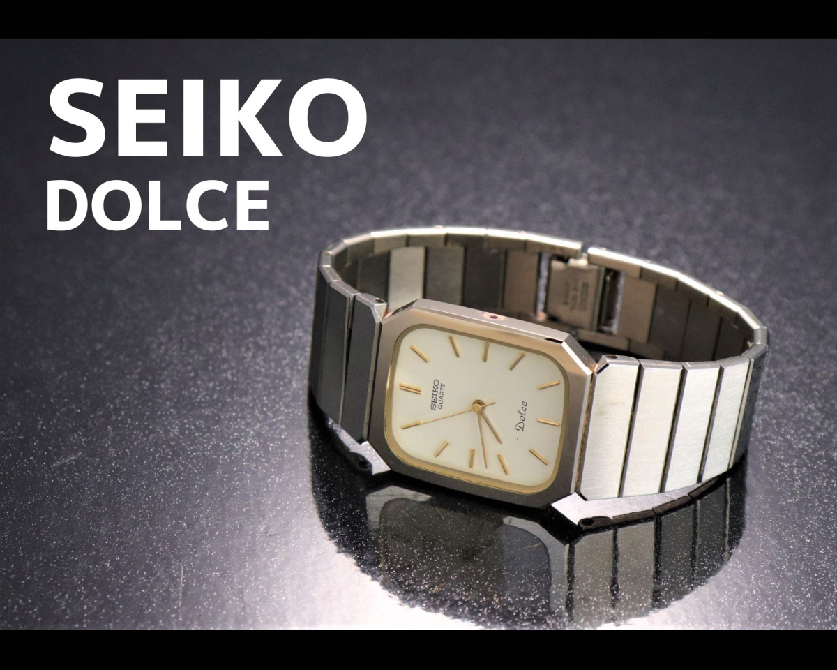 SEIKO DOLCE  セイコー ドルチェ タングステン メンズ 腕時計