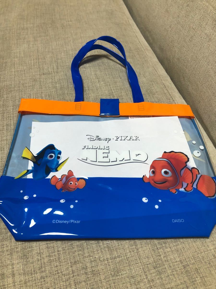 新品未使用 ファインディング・ニモ プールバッグ ビニールバッグ