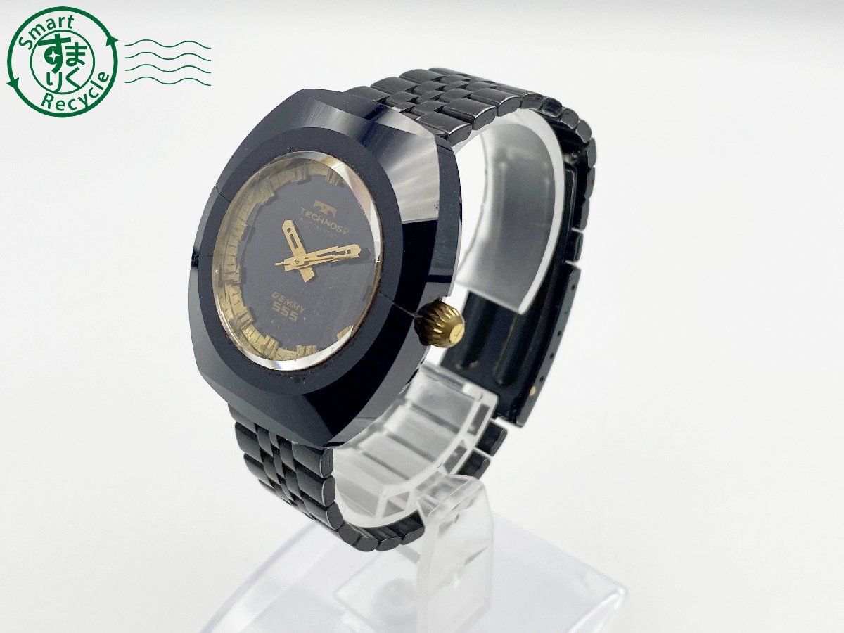 0761170 〇 1円~ TECHNOS テクノス GEMMY 555 腕時計 自動巻き 0761170 〇 1円~ TECHNOS テクノス GEMMY 555 腕時計 自動巻き