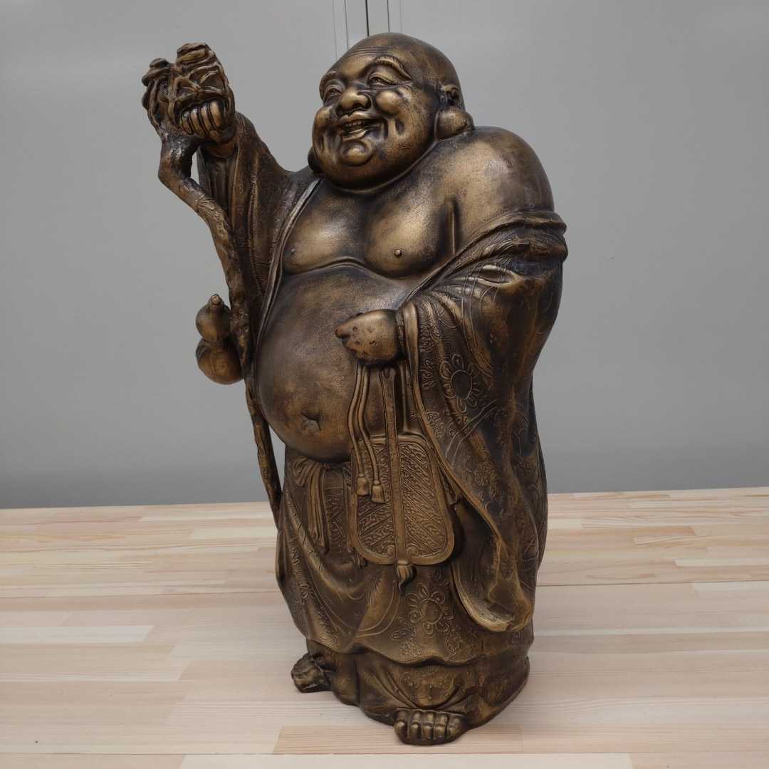 布袋様置物オブジェ高さ57cm 七福神縁起物招福管理番号H-1 | JChere