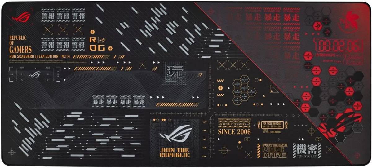 超目玉 ASUS EVA エヴァンゲリオン コラボセット キーボード/マウス