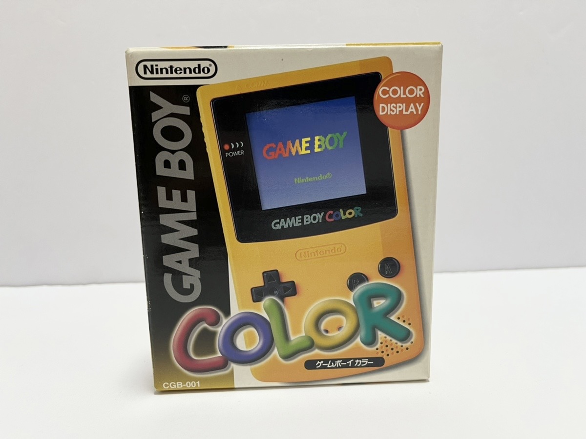 GBC】ゲームボーイカラー□本体□イエロー□ www.nickstellino.com