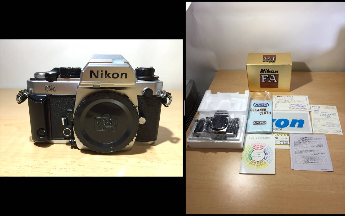 ○美品!! Nikon FA カメラボディ 箱付き ニコン FA カメラ 動作確認