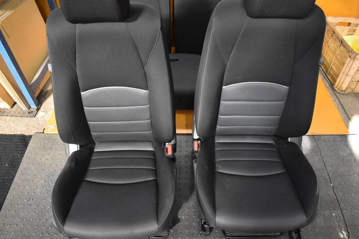 A9727114 CX-3 DK5AW DK系 シート 1台分 ブラッククロスシート 運転席 助手席_画像4