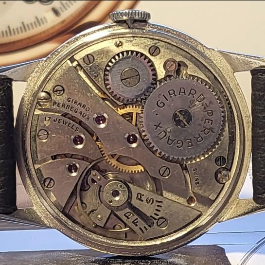 ☆至高品 ☆動作良好! Girard Perregaux ジラールペルゴ 1960s