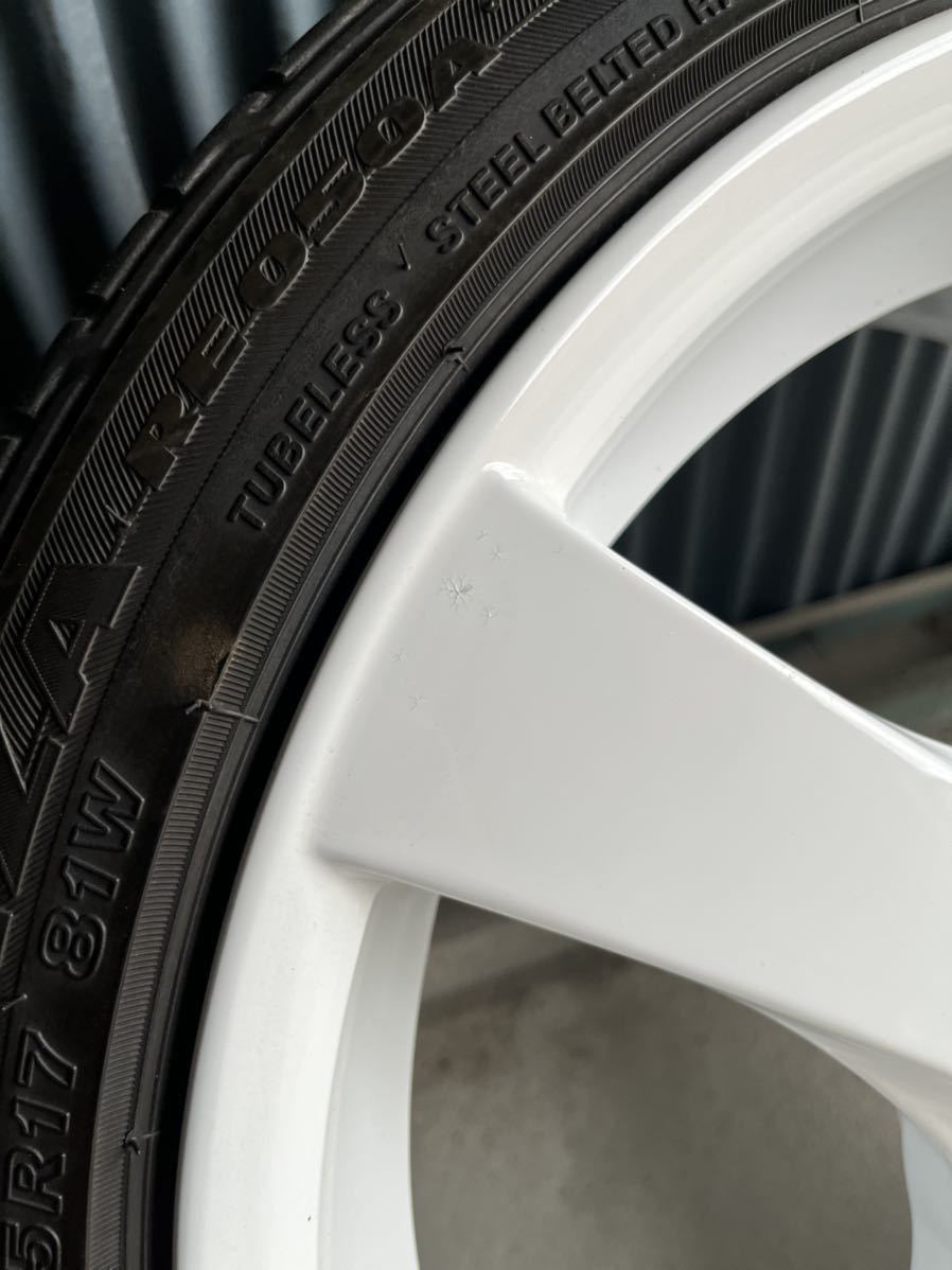 oz racing hydra アルミホイール 17インチ 7j +37 4H PCD100