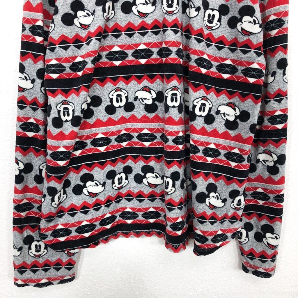 Disney long sleeve T shirt Kids L 12-14 Disney fleece pyjamas character Mickey Mouse old clothes . America buying up t2108-3965