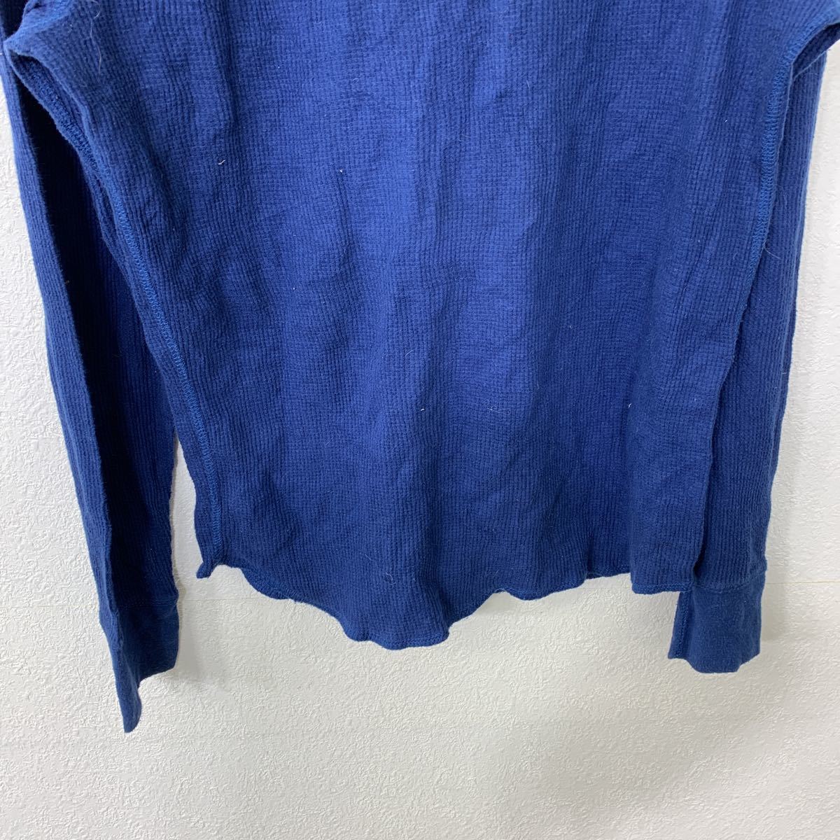 GAP 長袖Tシャツ Sサイズ ギャップ 長袖カットソー ロングスリーブTシャツ ネイビー 古着卸 アメリカ仕入 t2204-3289_画像3