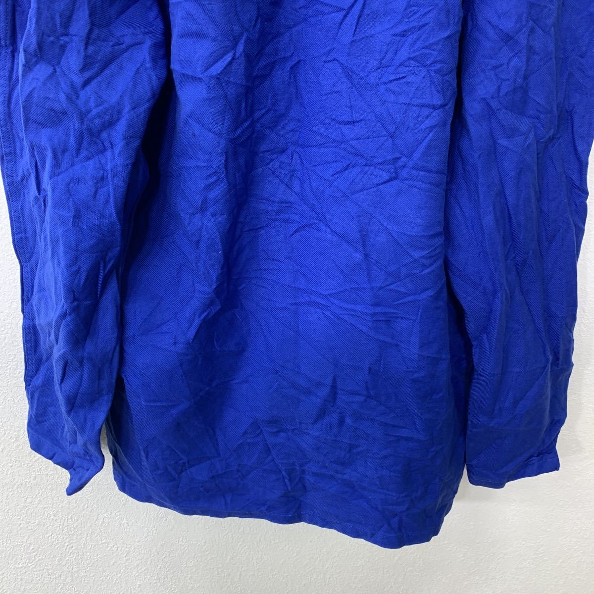 SONORCO ワークシャツ XLサイズ程度 ビッグサイズ ブルー 古着卸 アメリカ仕入 t2204-3308_画像5