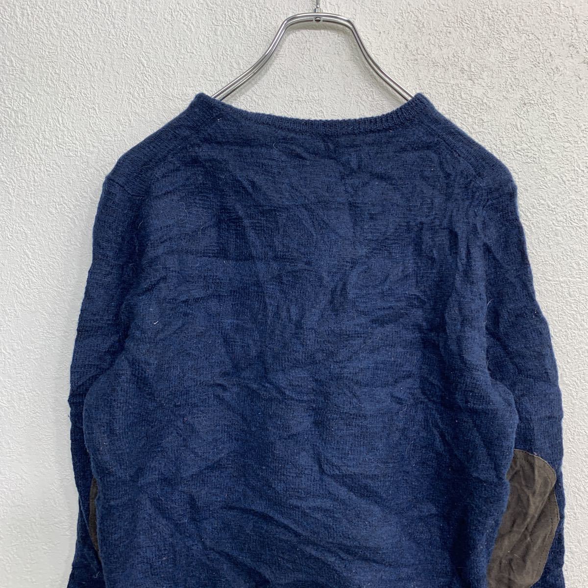 J.CREW ニットセーター Mサイズ ジェイクルー キッズ ネイビー 古着卸 アメリカ仕入 t2202-3573_画像6