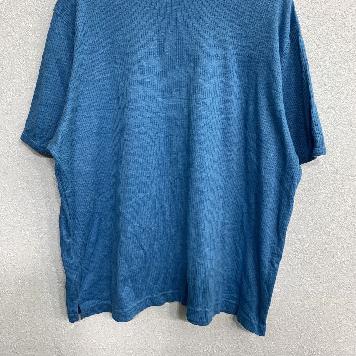 CC・Huaghes 半袖Tシャツ レディース Mサイズくらい ライトブルー 古着卸 アメリカ仕入 t2202-4218_画像3