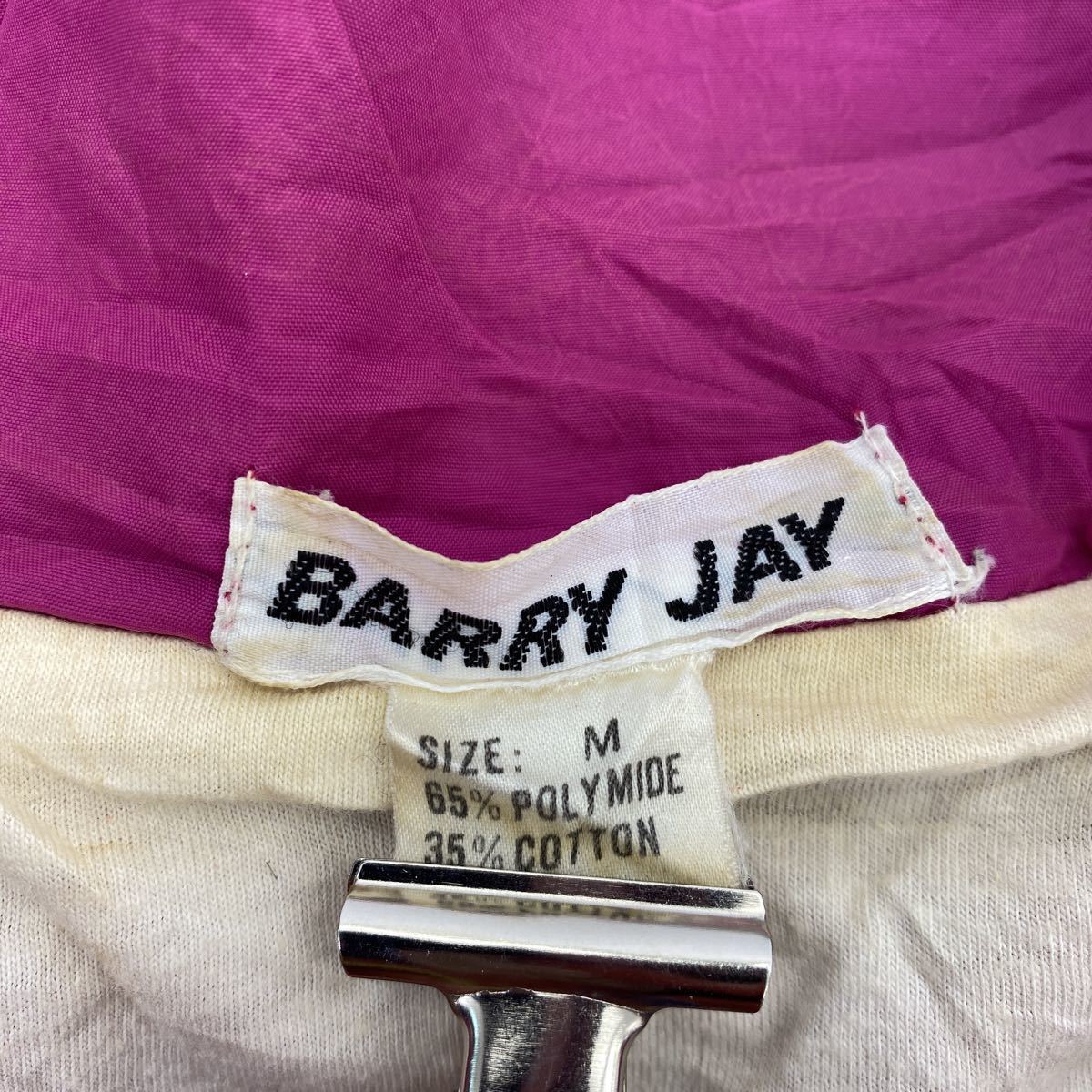 BARRY JAY ジップアップジャケット レディース M ピンク パープル ブルゾンジャケット 古着卸 アメリカ仕入 t2202-3688_画像8