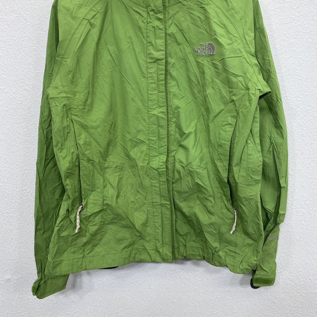 THE NORTH FACE ナイロンジャケット レディース XS グリーン ノースフェイス アウトドアウェア フーディー 古着卸 アメリカ仕入 t2201-3387_画像3