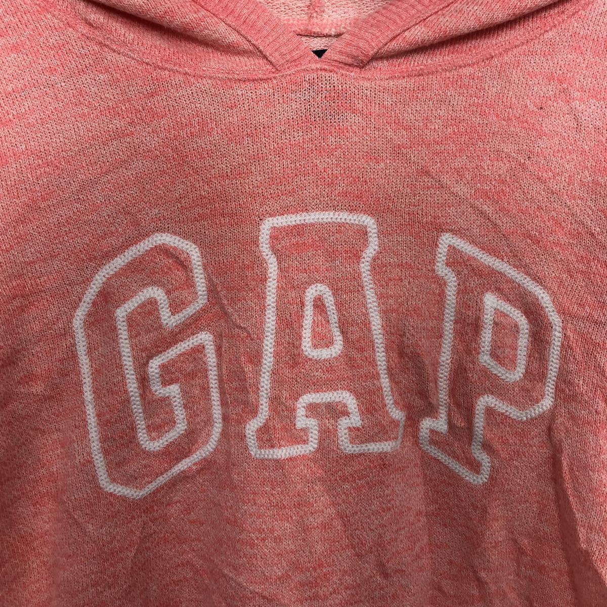 GAP スウェットパーカー レディース M ピンク ギャップ ロゴ トレーナー フーディー 古着卸 アメリカ仕入 t2112-3789_画像5