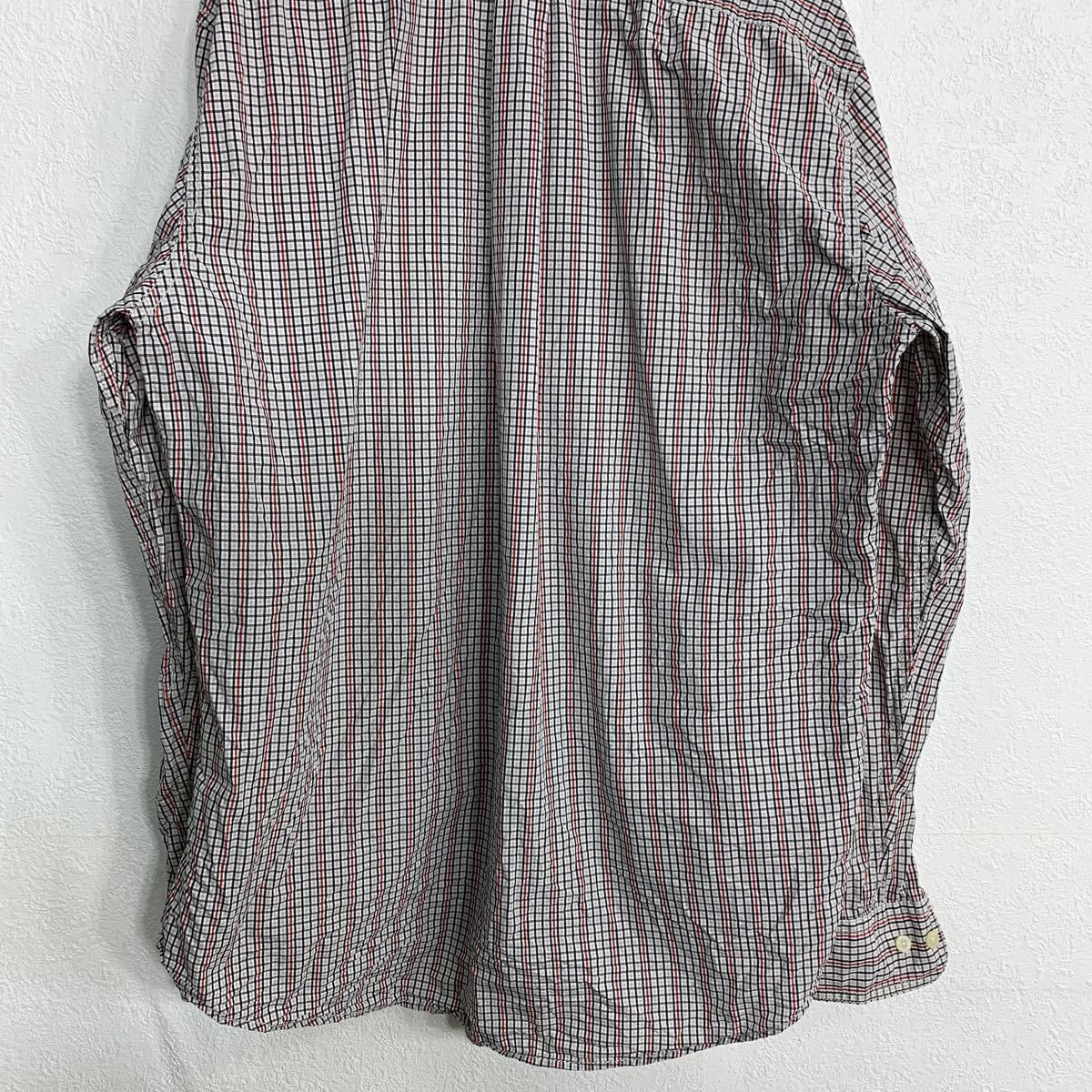 TOMMY HILFIGER 長袖 チェックシャツ Mサイズ トミーヒルフィガー 古着卸 アメリカ仕入 t2111-3011_画像6