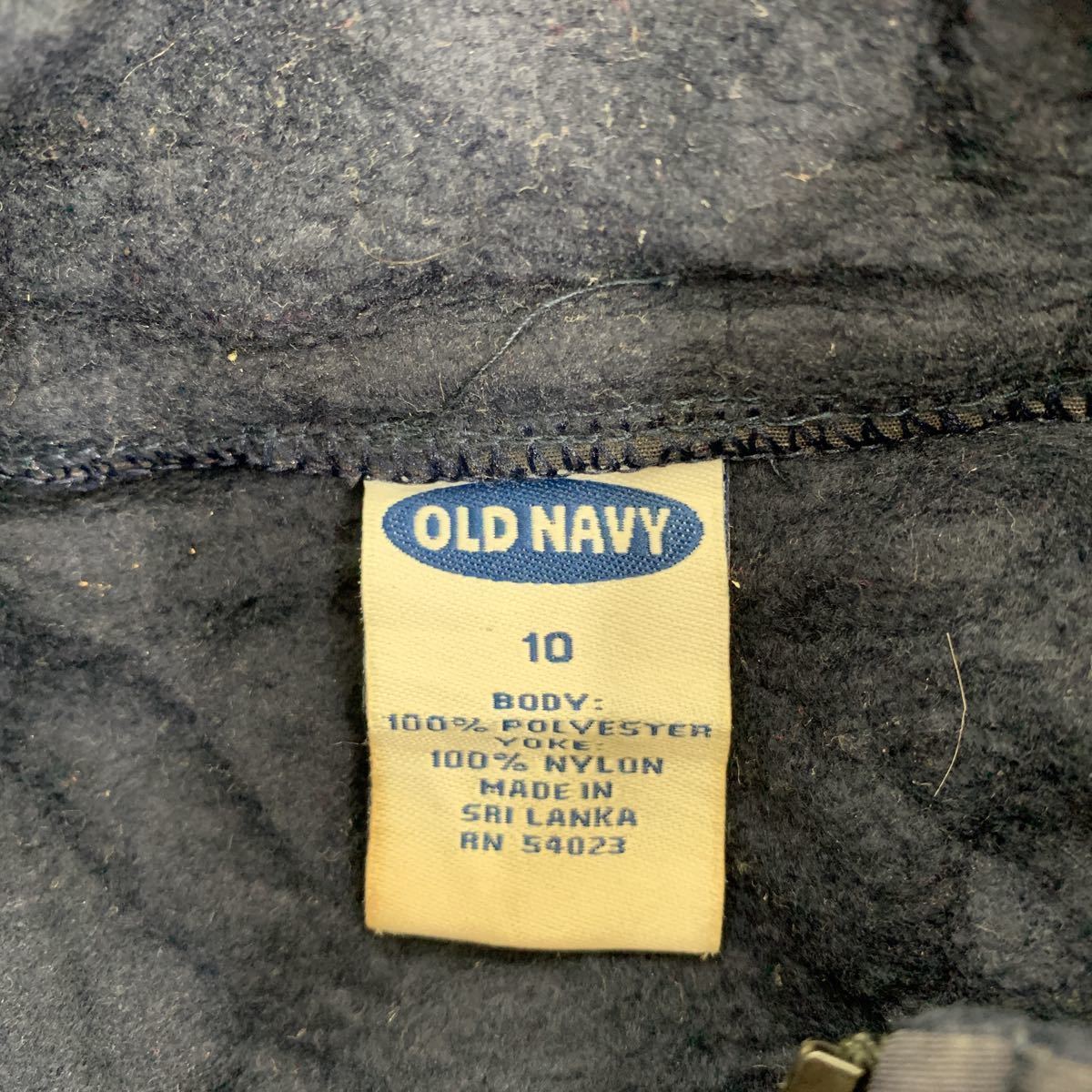 OLD NAVY フリースジャケット レディース L ネイビー オールドネイビー 古着卸 アメリカ仕入 t2111-4734_画像8