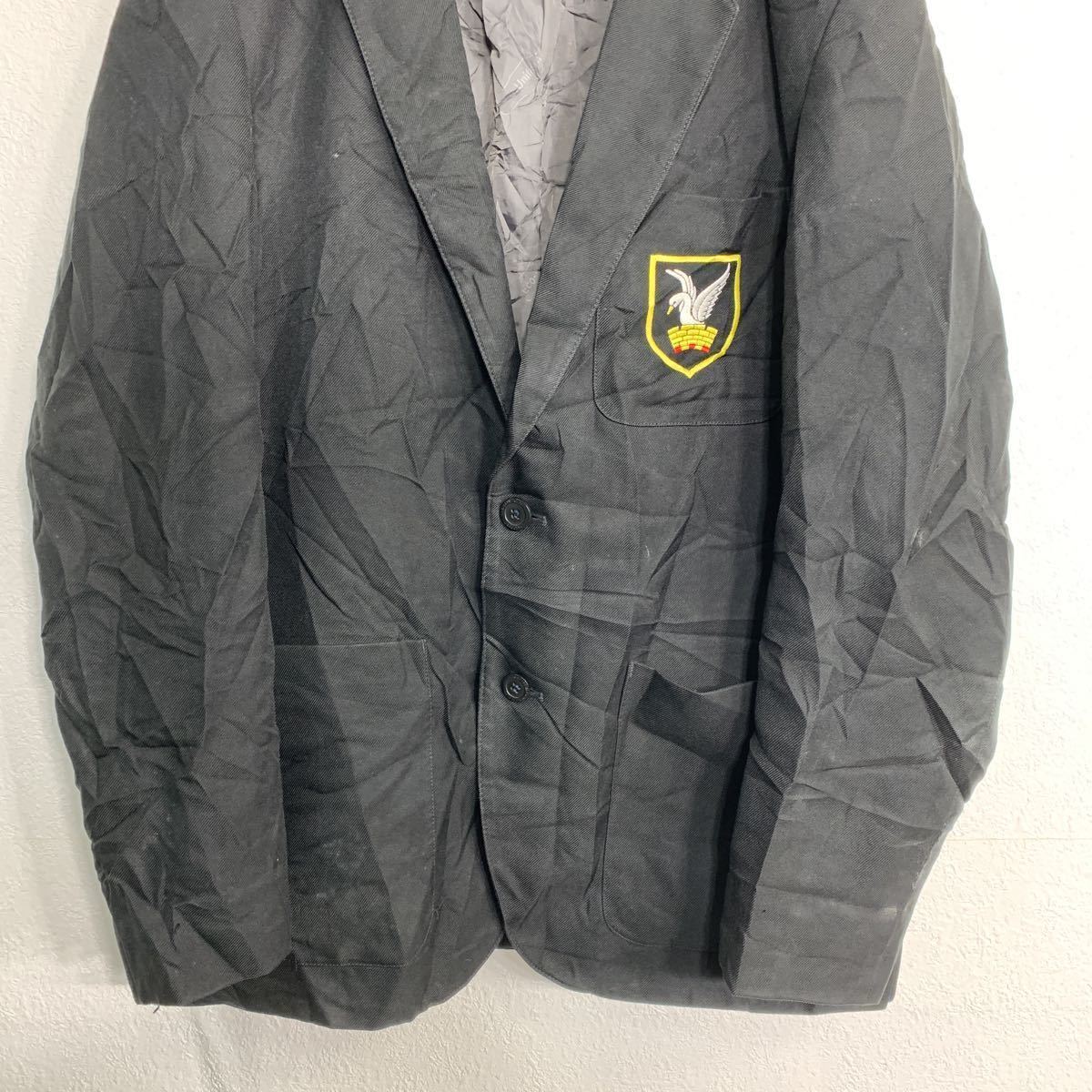 Eco-Uniform スクールジャケット Mサイズくらい ブラック 古着卸 アメリカ仕入 t2111-3459_画像3