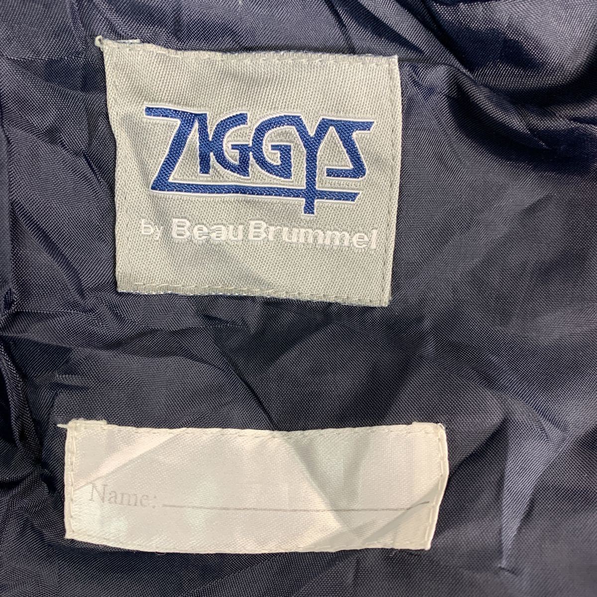 ZIGGYZ スクールジャケット Mサイズくらい ネイビー 古着卸 アメリカ仕入 t2111-3445_画像7