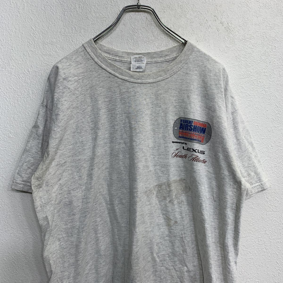 GILDAN 半袖 プリントTシャツ Lサイズ ギルダン グレー 古着卸 アメリカ仕入 t2206-3630_画像3