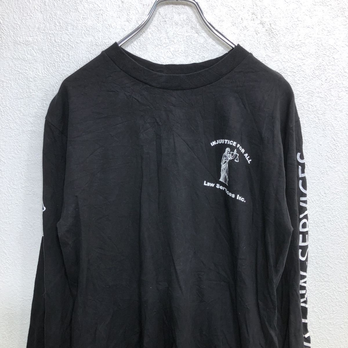 BEENTRILL 長袖Tシャツ Sサイズ プリント ブラック メキシコ製 古着卸 アメリカ仕入 t2207-3499_画像2