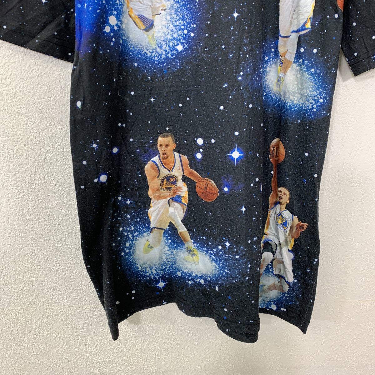 NBA 半袖Tシャツ Sサイズ ステフィン・カリー ブラック 古着卸 アメリカ仕入 t2207-4076_画像3