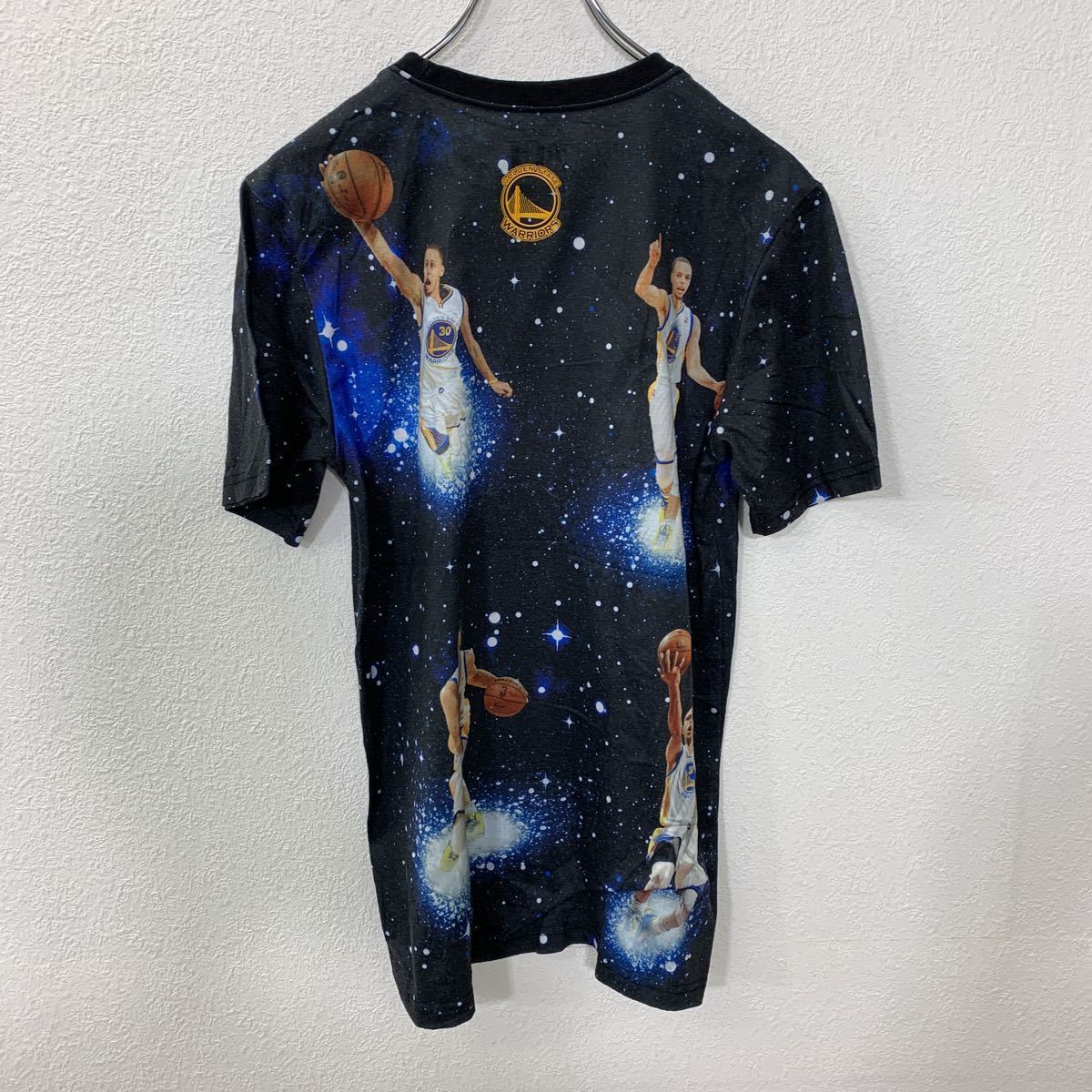 NBA 半袖Tシャツ Sサイズ ステフィン・カリー ブラック 古着卸 アメリカ仕入 t2207-4076_画像4