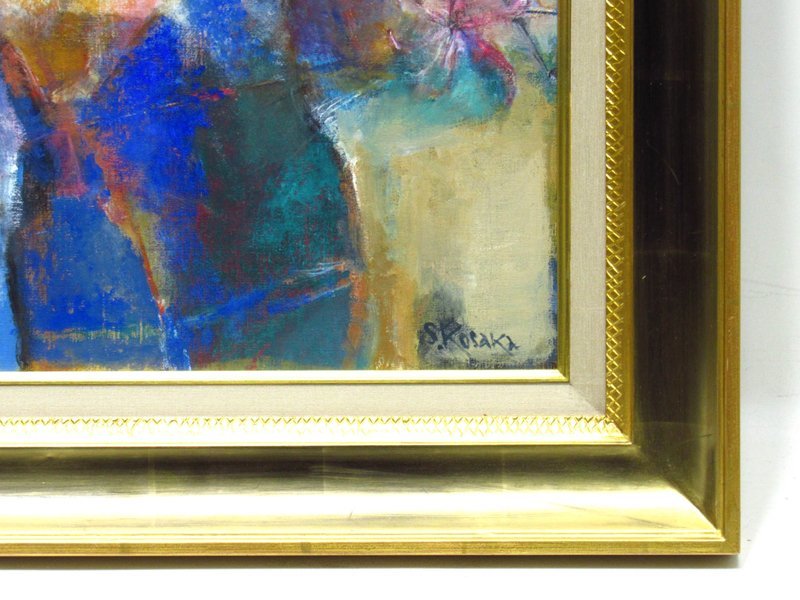 Yahoo!オークション - 【GINZA絵画館】小坂 茂 油絵8号「横向き Yahoo!オークション - 【GINZA絵画館】小坂 茂 油絵8号「横向き