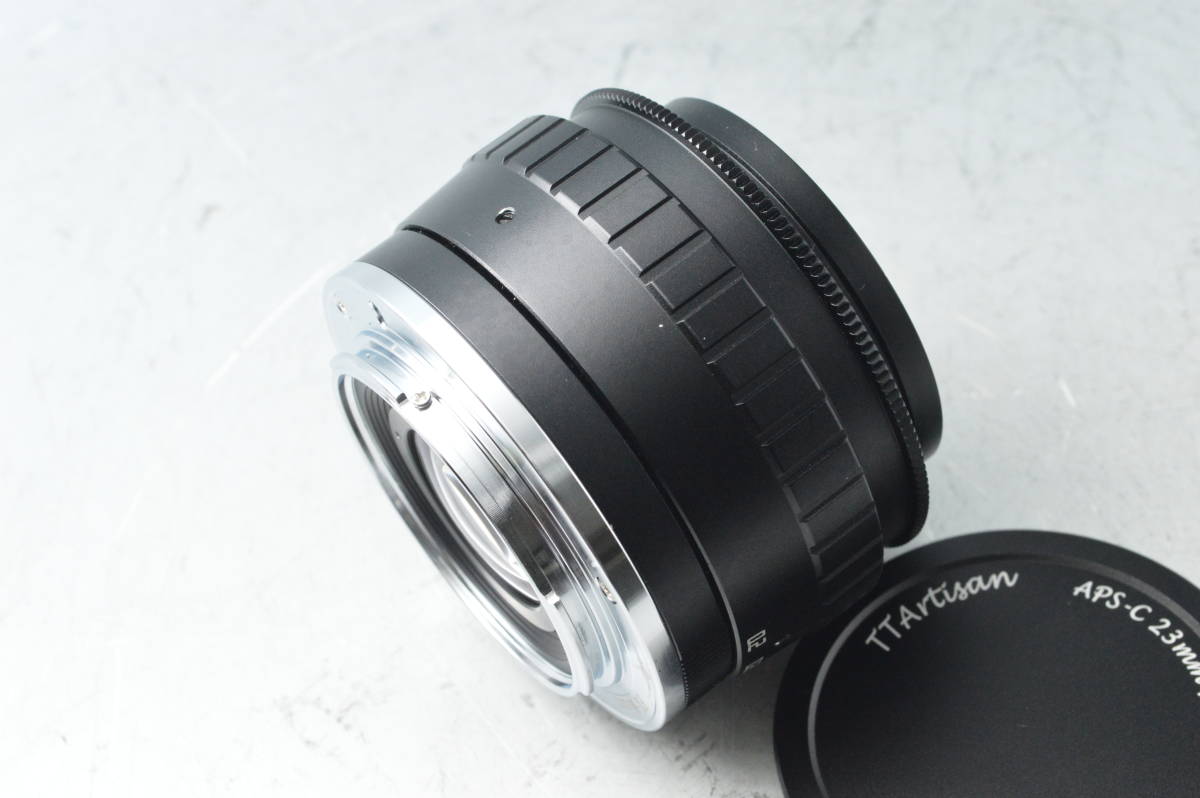 #8129 【美品】 銘匠光学 TTArtisan 23mm F1.4 C FUJIFILM X フジフイルム X用 ブラック_画像5