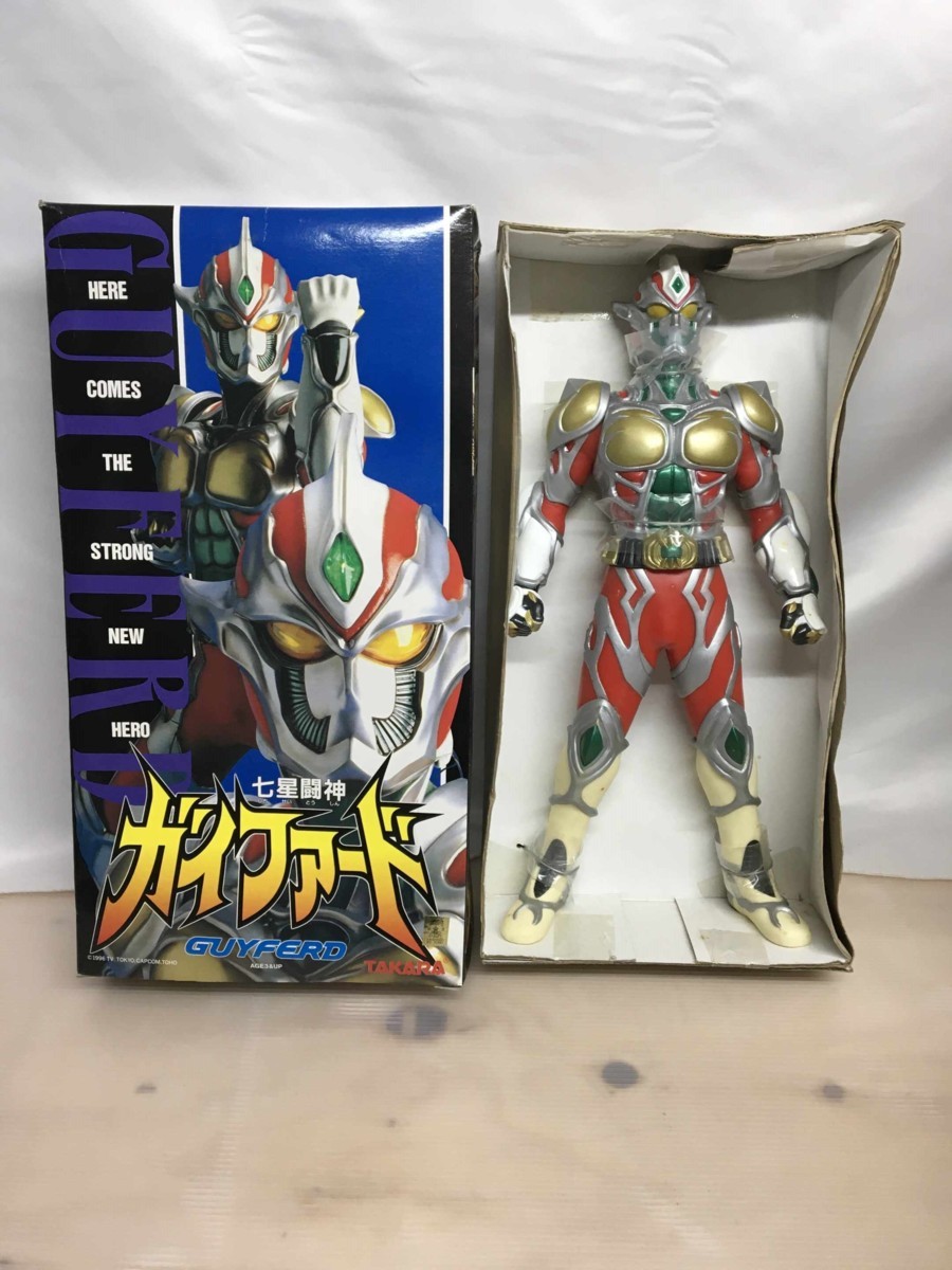Yahoo!オークション - 七星闘神 ガイファード タカラビッグソフビ Yahoo!オークション - 七星闘神 ガイファード タカラビッグソフビ