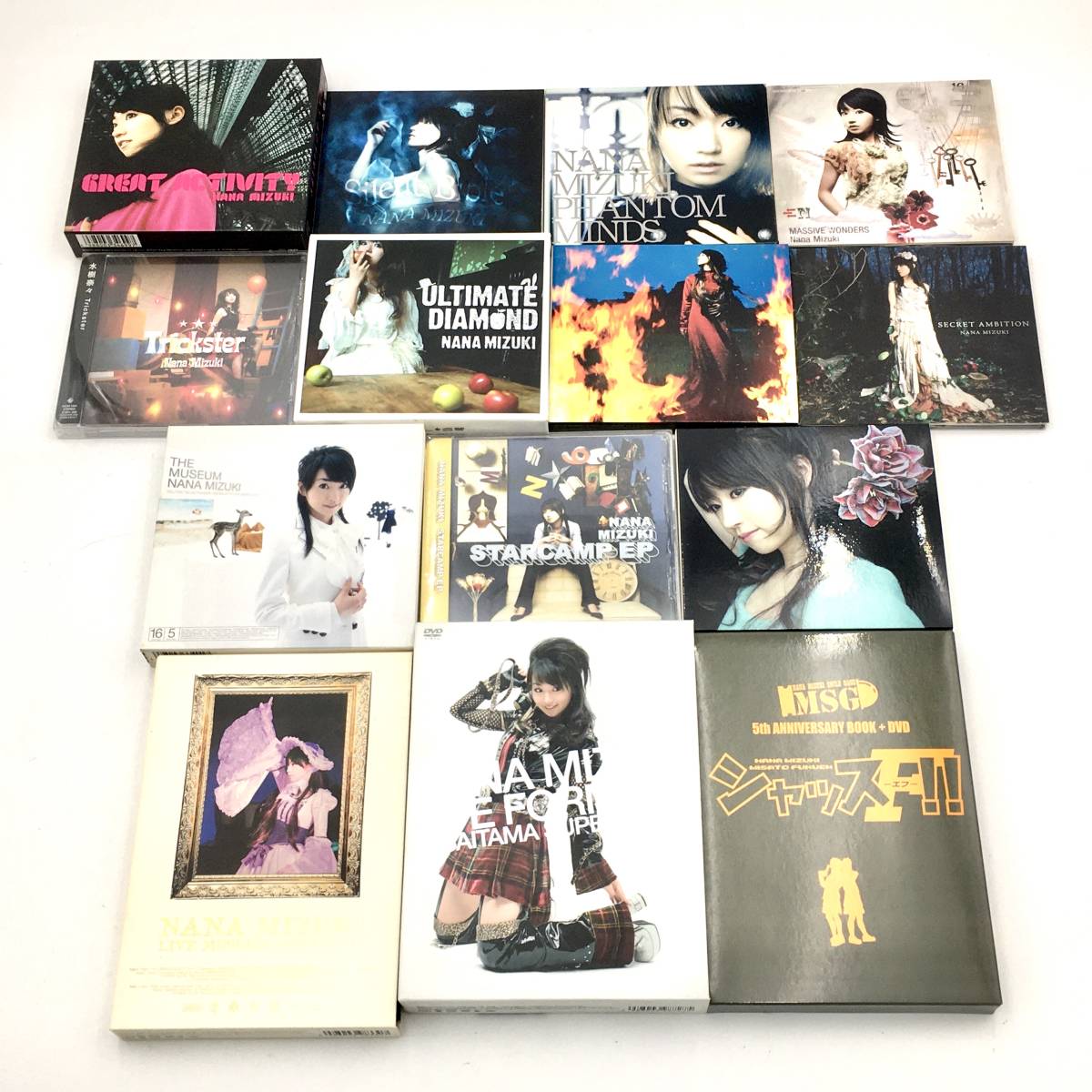 水樹奈々 CD.DVD.Blu-ray まとめ売り