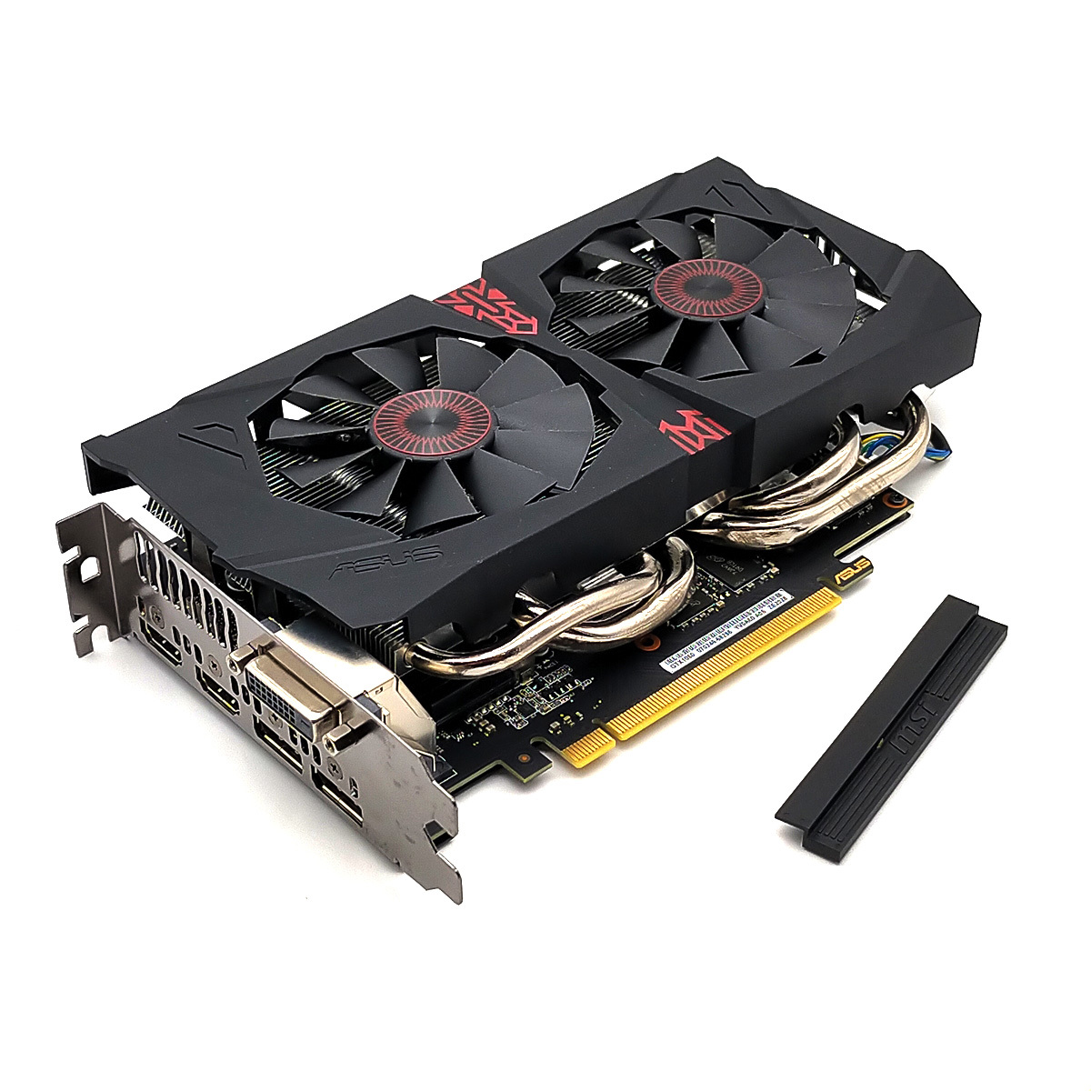 N07008 グラボ GPU ASUS GeForce GTX 1060 GDDR5 6GB STRIX-GTX1060-DC2O6G DisplayPort x2/DVI PCI-Express used