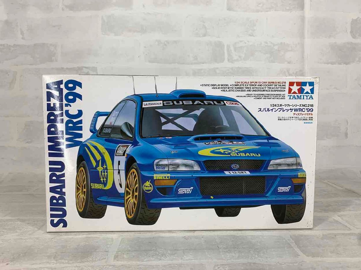 タミヤ プラモデル 1 24 スポーツカーシリーズ スバル インプレッサ WRC `99 24218 【一部予約!】 タミヤ プラモデル 1 24 スポーツカーシリーズ スバル インプレッサ WRC `99 24218 【一部予約!】