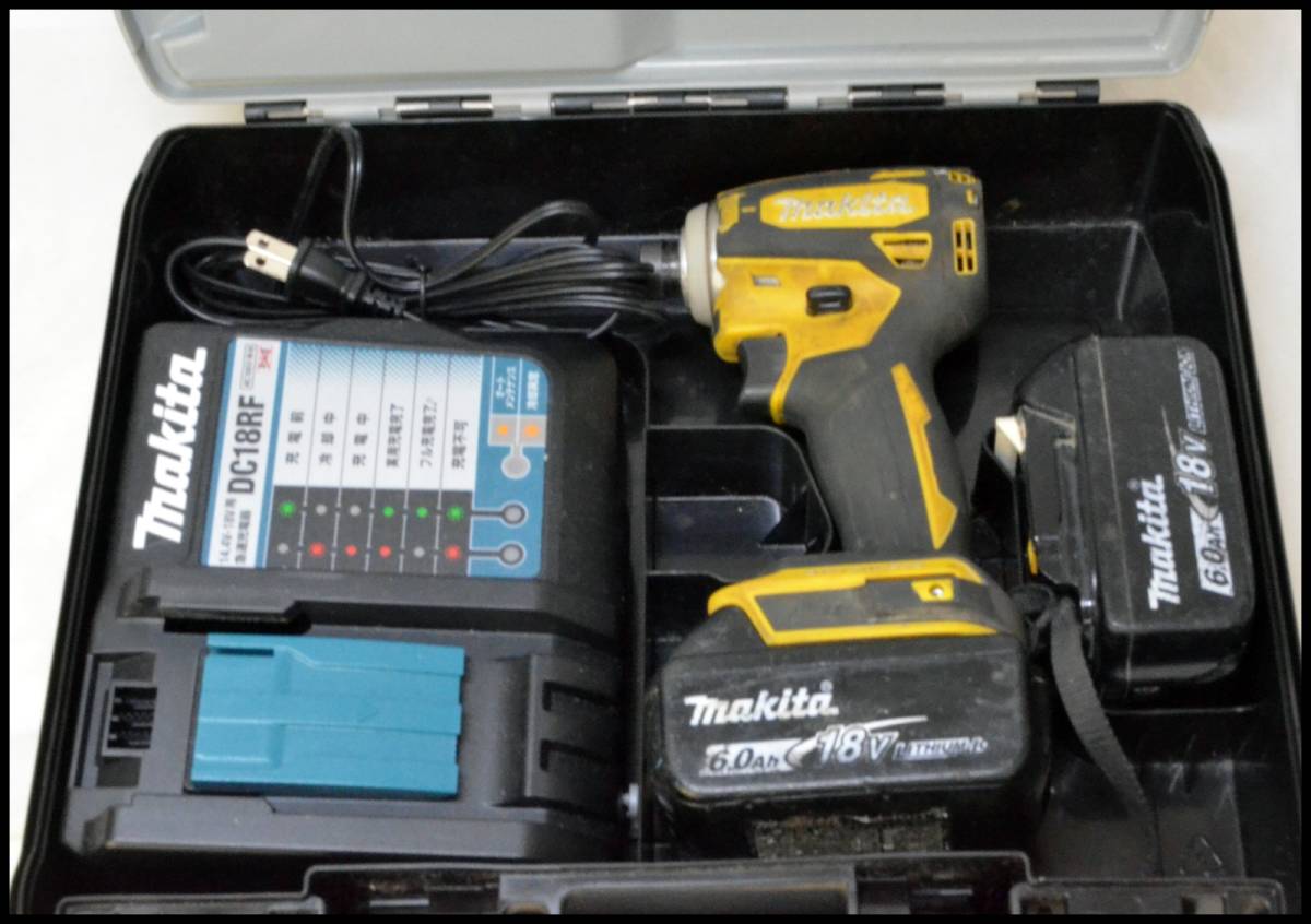マキタ 18V 6.0Ah TD172DGXFY 黄 フレッシュイエロー インパクト
