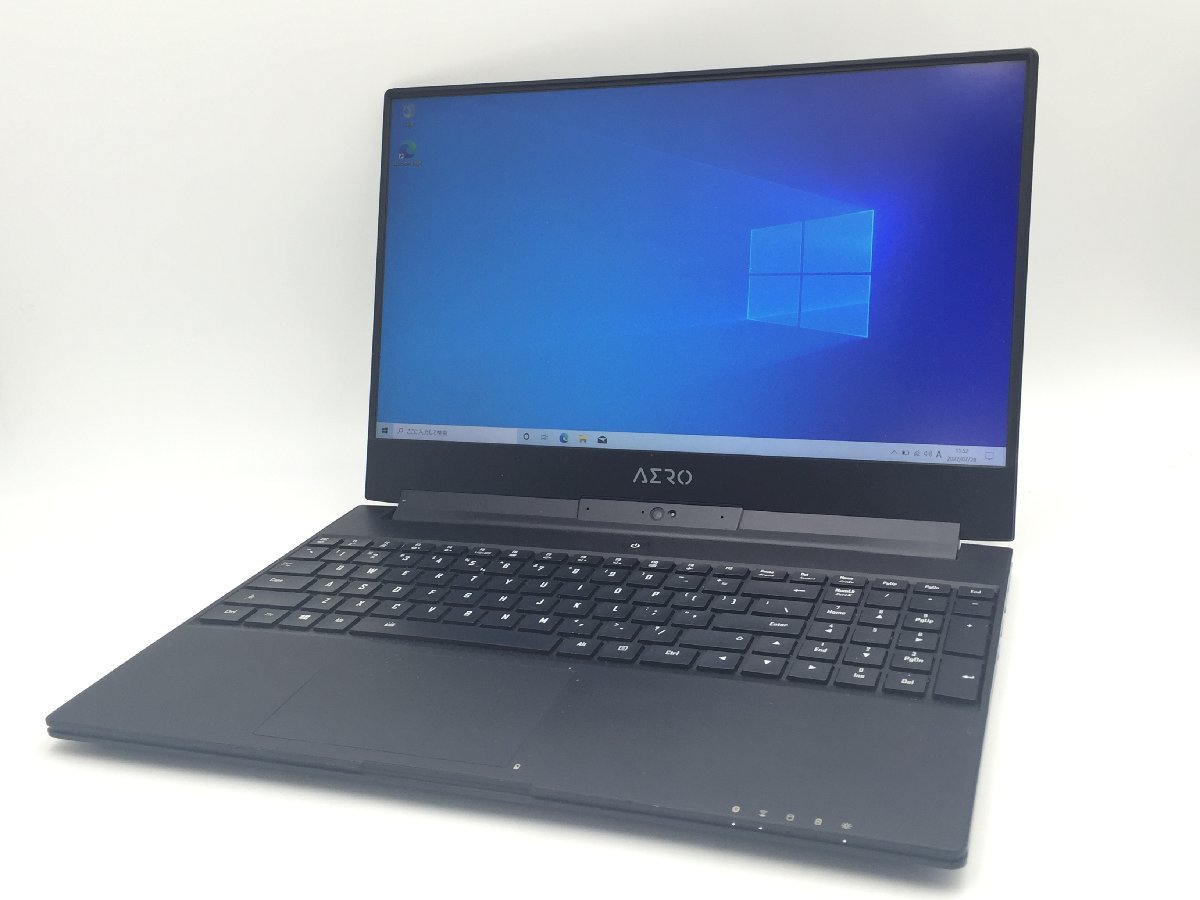 GIGABYTE ギガバイト Aero 15X ゲーミングノートPC 15.6型 i7 8750H 2.20GHz 32GB SSD1TB GTX1070 with Max-Q USキーボード OASC055N サービス品*エメラルドとタンザナイトのチャームd59