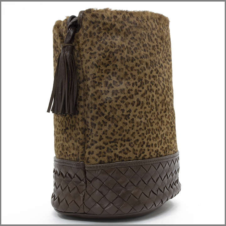 真贋鑑定済・送料無料】OLD BOTTEGA VENETA/ボッテガのショルダー