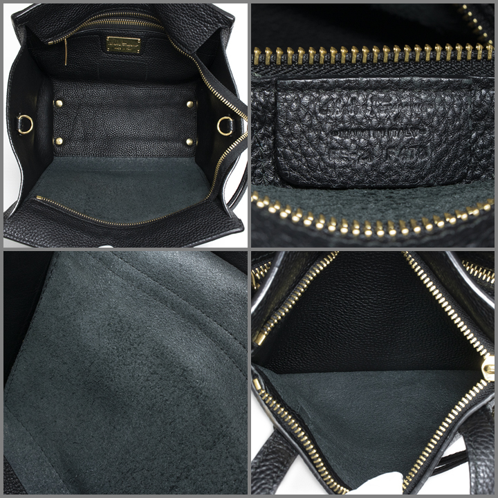真贋鑑定済・送料無料】Salvatore Ferragamo/フェラガモの2wayバッグ