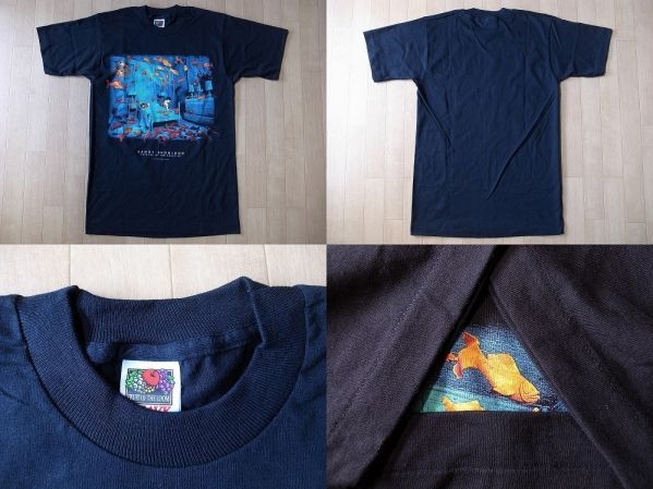 90's サンディ スコグランド FOTOFOLIO Revenge of the Goldfish Tシャツ S Sandy Skoglund 金魚の復讐 絵画 フォトART 芸術 美術館 熱帯魚_画像2