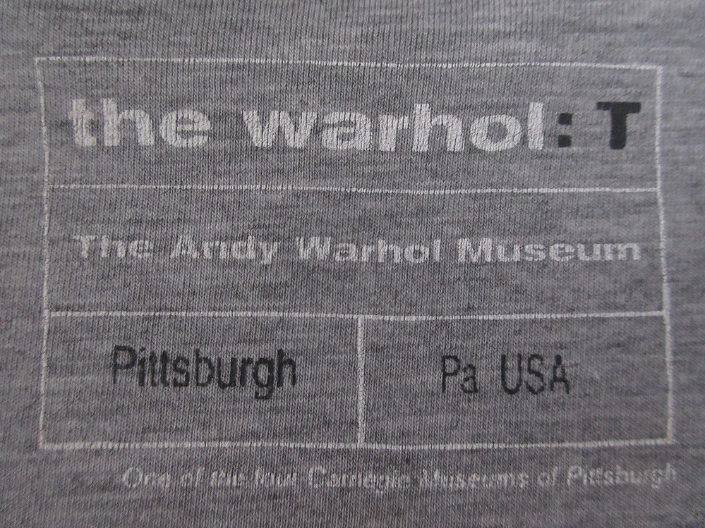 00's USA製 The Andy Warhol Museum FILMS INC アーチ ロゴ Tシャツ S アンディ ウォーホル 美術館 フィルム インク 映画 カレッジART 芸術_画像7