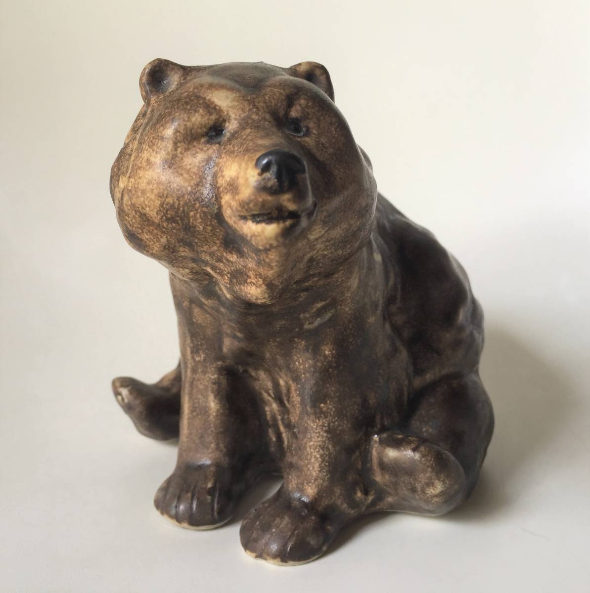 * Vintage Jie Gantofta Sweden Bear керамика украшение figyu Lynn Maria Ericson.. медведь медведь Северная Европа Швеция осмотр Lisa la-son