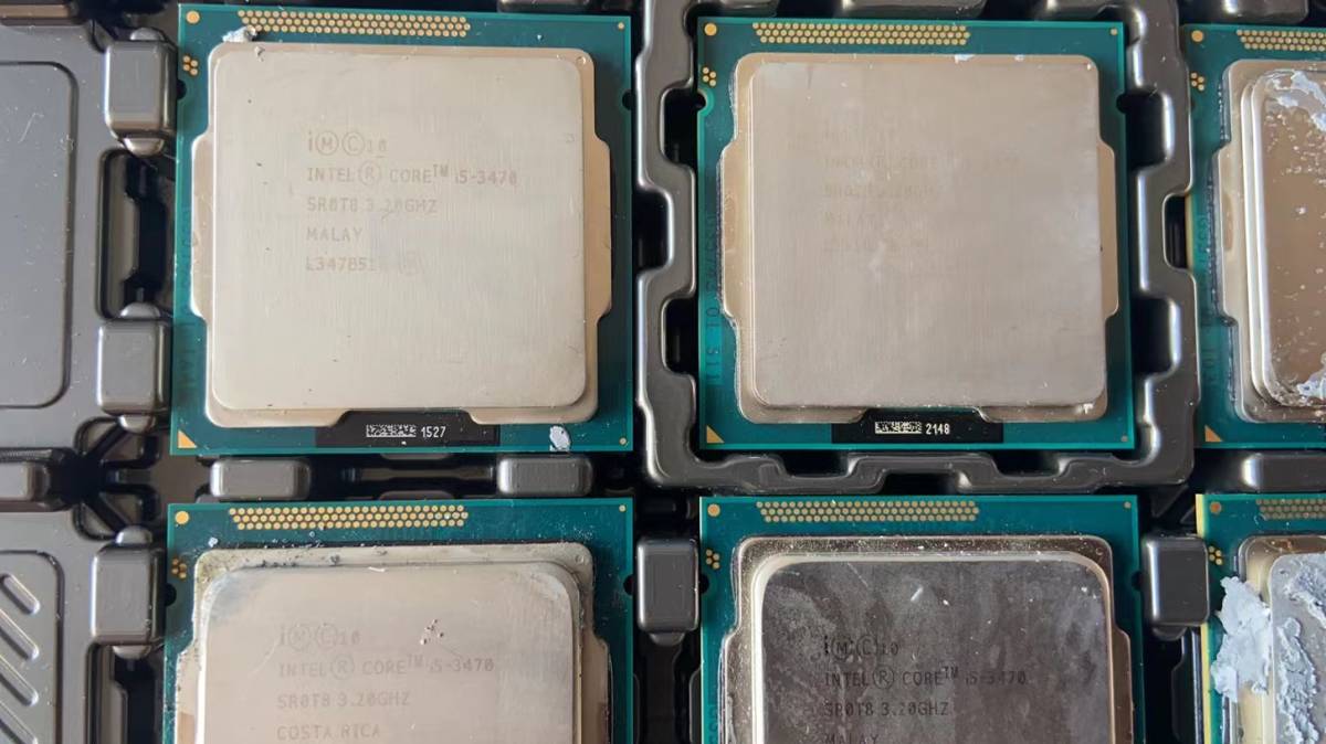 (激安) Intel Core i5-3470 3.20GHz SR0T8/動作確認済み/9 個セット_画像2