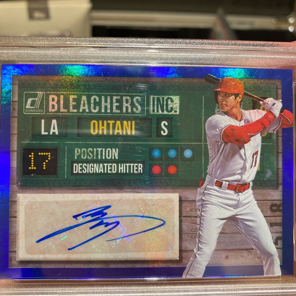 よろしくお】 大谷翔平 Donruss Bleachers、Leaf Valiant2枚セットの