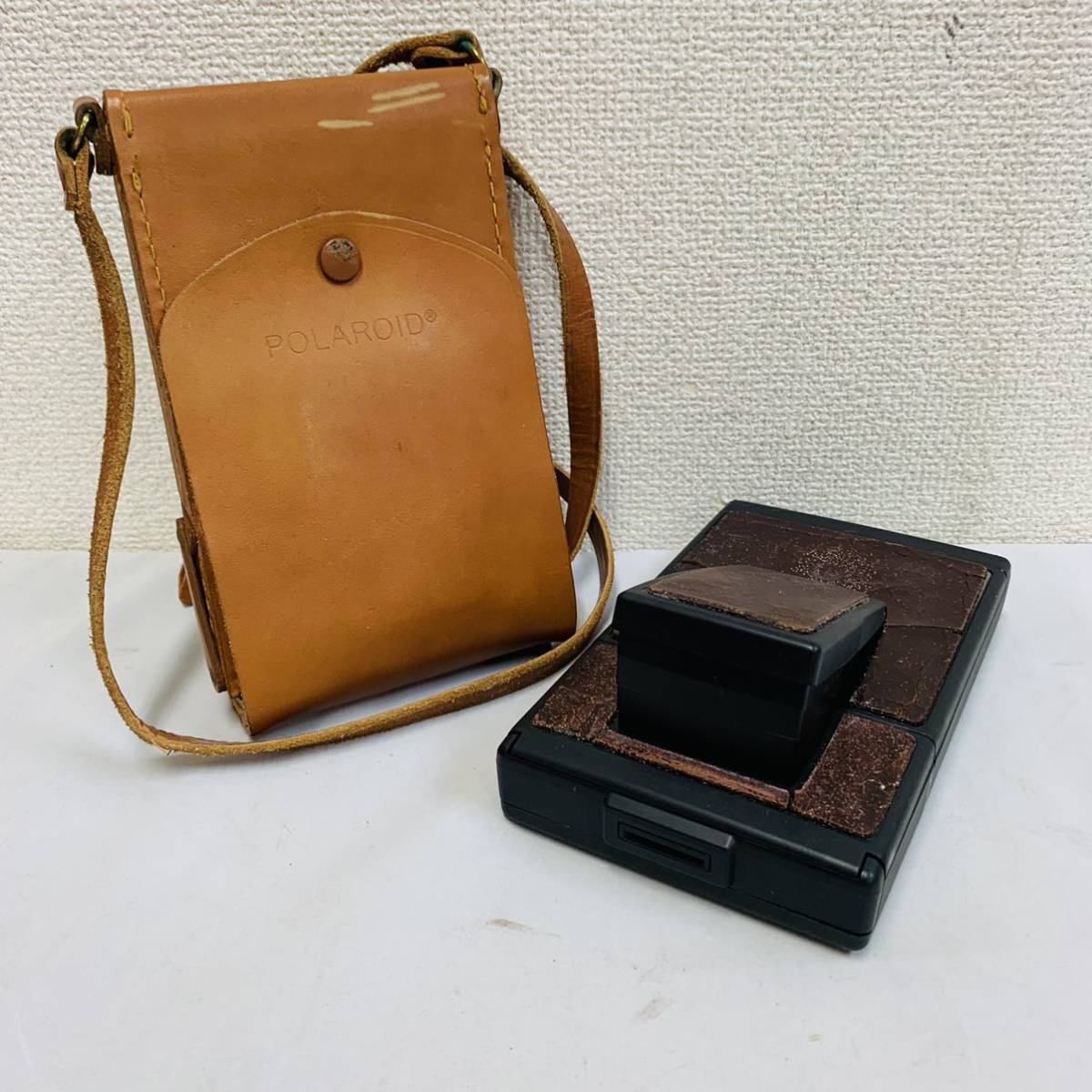 Polaroid SX-70 LAND Camera Model2 ポラロイド レザーケース NN3367