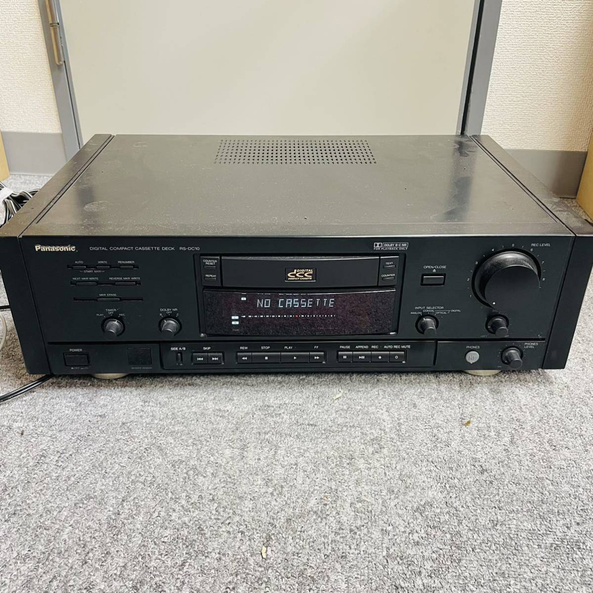Panasonic パナソニック DCCデッキ デジタルカセットデッキ RC-DC10