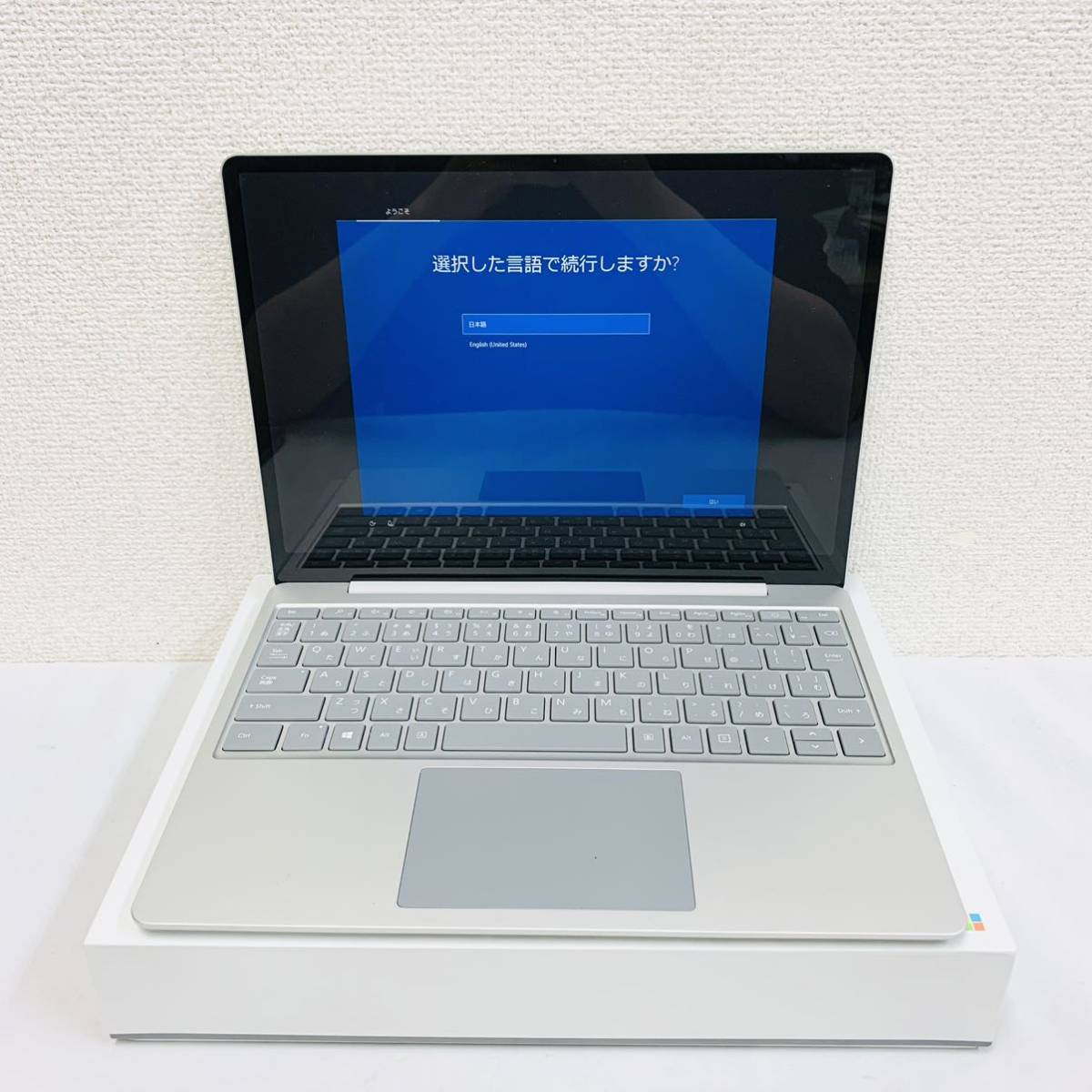 美品】Microsoft surface Laptop Go core i5 1035G1 8GB 128GB THH-00020 オフィス未使用  NN3448