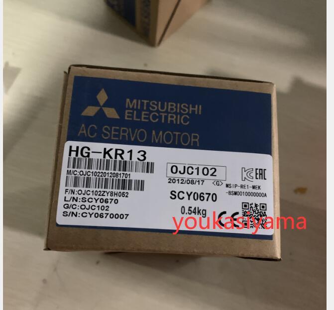 新品【東京発】 三菱電機 MITSUBISHI HG-KR13 ACサーボモーター [6ヶ月 ...